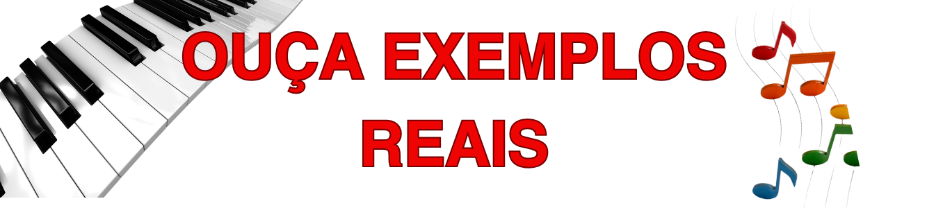 Ouça exemplos de produção